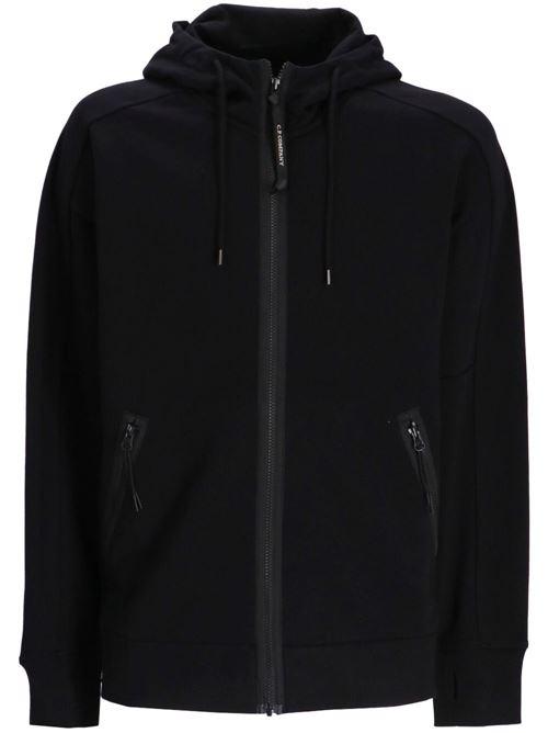 Felpa uomo con zip CP COMPANY | 18CMSS028A005086W999